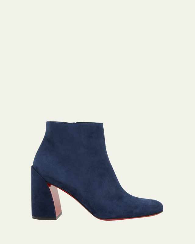 Turela Suede Red Sole Ankle Booties